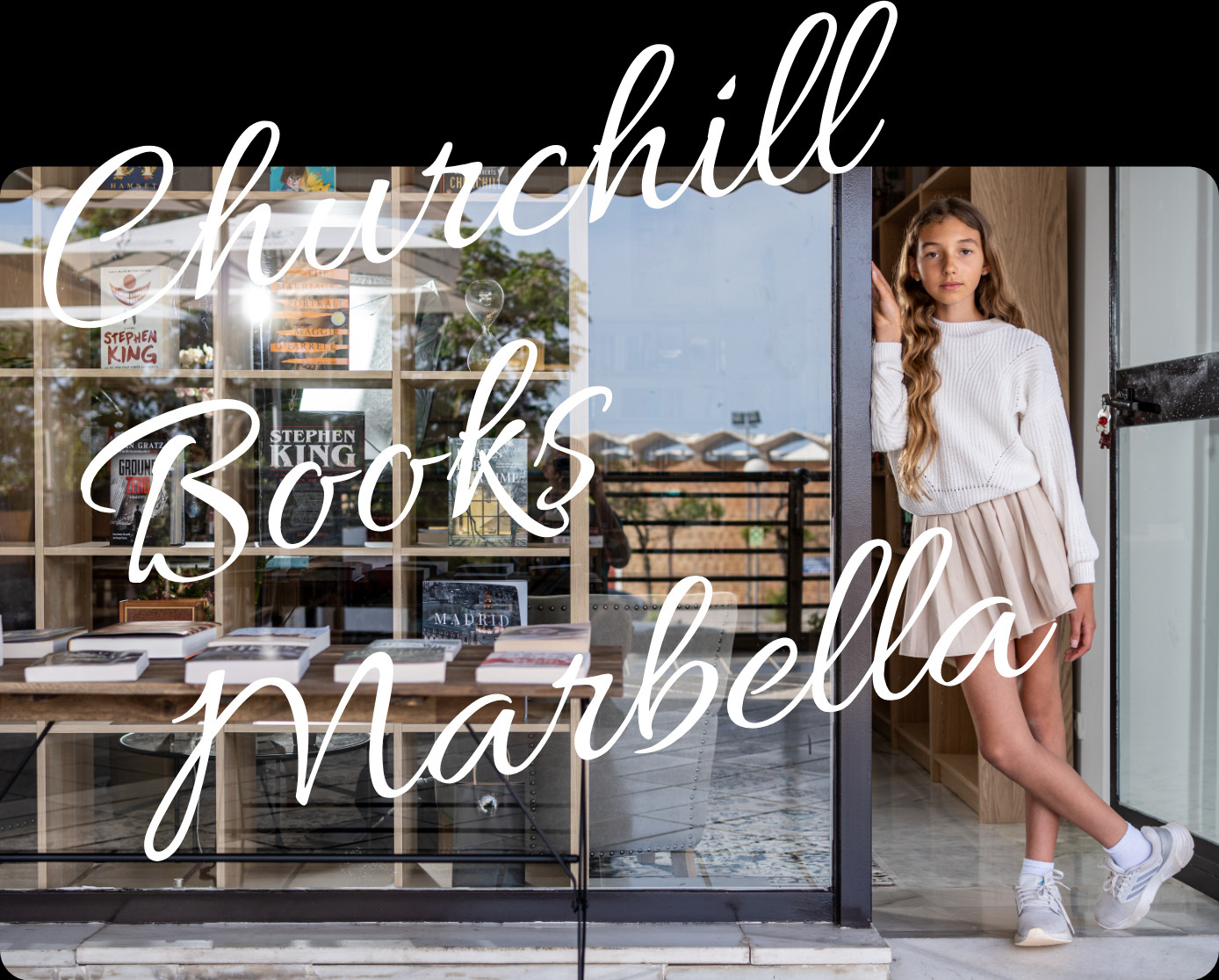 Churchill Books Marbella store